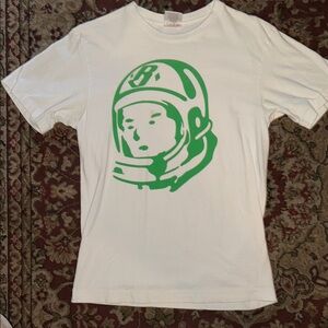 Billionaire Boys Club White Green Short Sleeve Tee